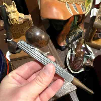 Silver & Brown Pipe