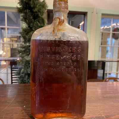 Wax Sealed Whiskey Bottle
