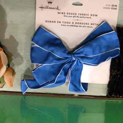 Blue Bow