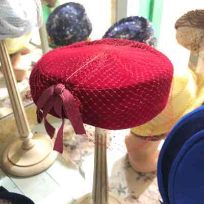Red Velvet Hat
