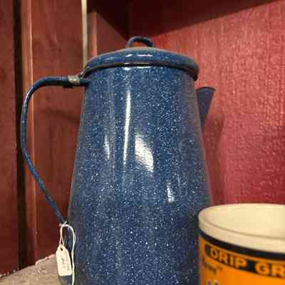 Blue Coffee Pot