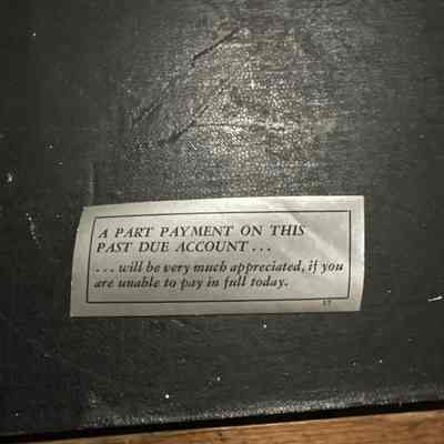Collection Notice Stickers