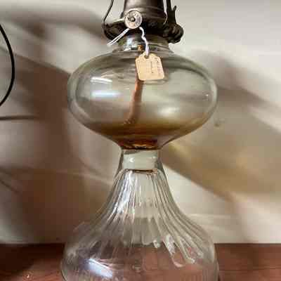 Glass Kerosene Lamp