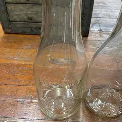 Blue Ribbon Raw Milk Bottle