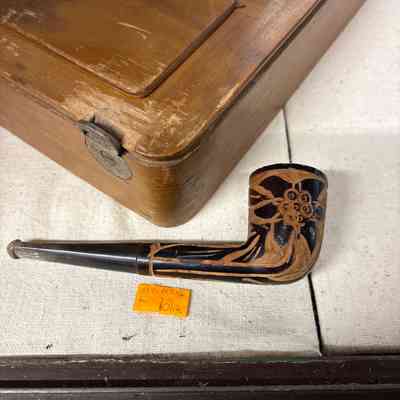 Engraved Smoking Pipe