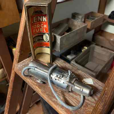 Alcohol Blow Torch