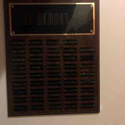 Memorial Plaque