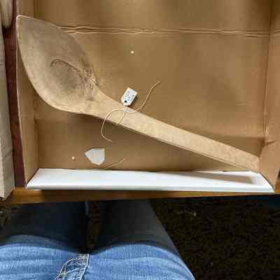 Wooden spoon/ladle