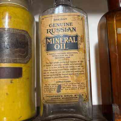 Mineral Oil Bottle