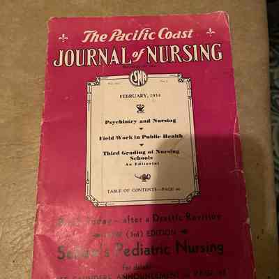 Pacific Coast Journal of Nursing