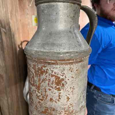 Hanging Milk Can