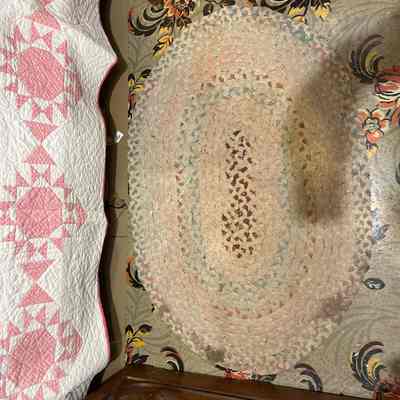 Small oval rug