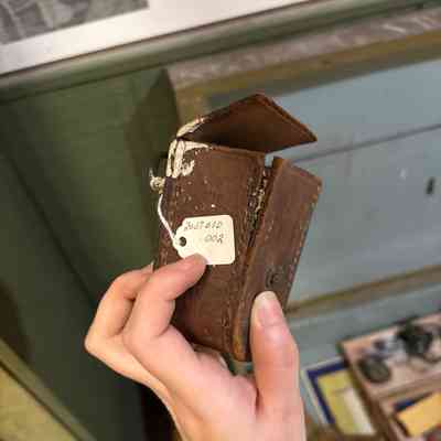 Leather Compass Case