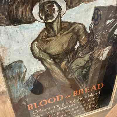 Blood or Bread War Poster