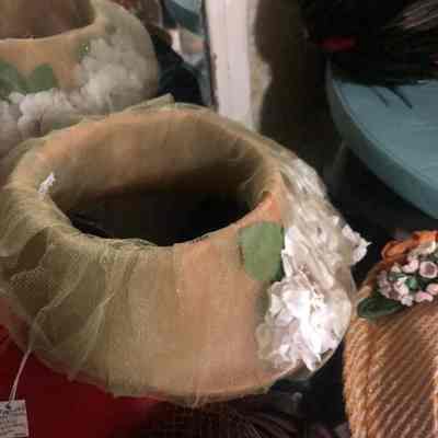 Open Crown Straw Hat