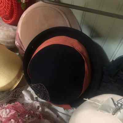 Black Velvet Hat