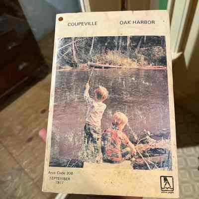 Coupeville + Oak Harbor telephone directory- 1977