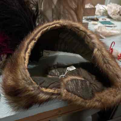 Muskrat Fur Collar