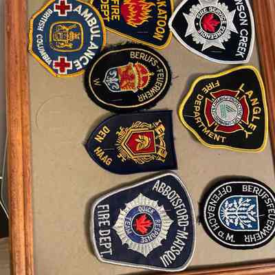 Eight Fire/Paramedic Patches