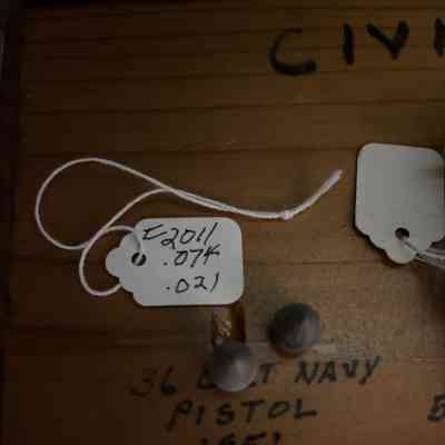 .36 Colt Navy Pistol Bullets