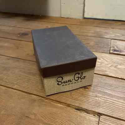 Brown & tan shoe box