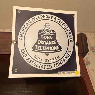 American Telephone and Telegraph CO. Sign