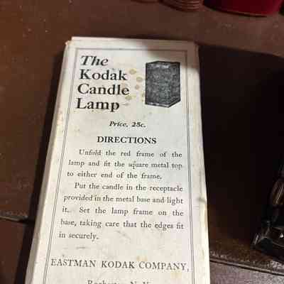 Kodak Candle Lamp