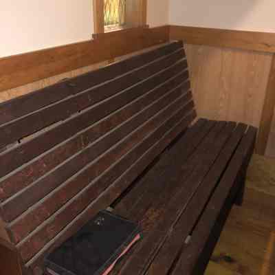Wood Bench