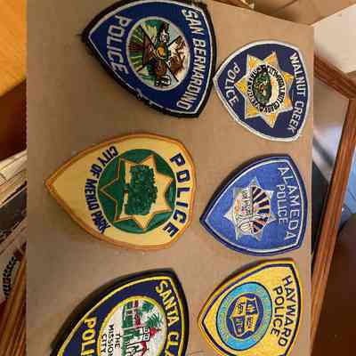 Six Police Patches