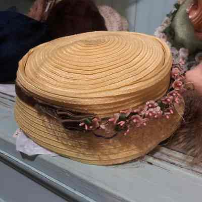 Floral Straw Hat