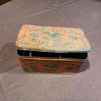Union Leader Tobacco Tin