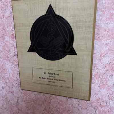 Dental Society Certificate of Presidency