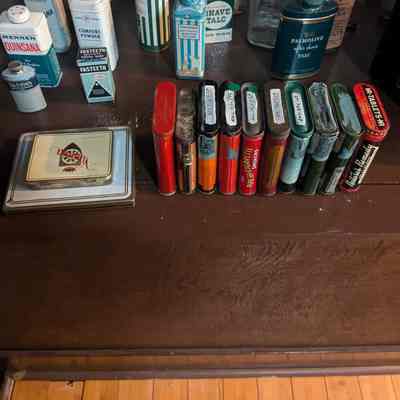 Cigarette & Tobacco Tin Collection (Drug Store)
