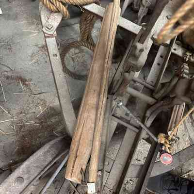Homemade Threshing Flail