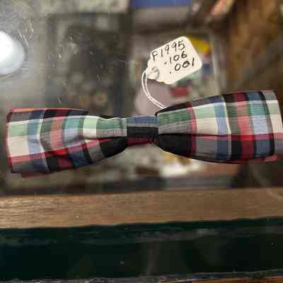 Plaid Bow Tie
