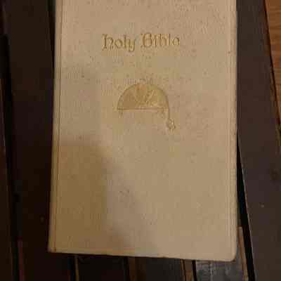 White Leather Bible