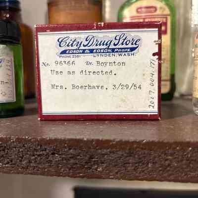 Drug Store Box