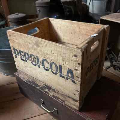 Wooden Pepsi-Cola Crate