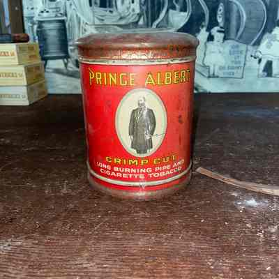 Prince Albert Tobacco Container
