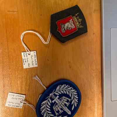 Dutch Senior Block Watch Collar/Dutch Police Patch