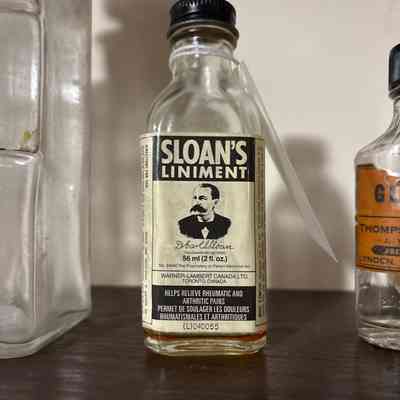 Sloan's Liniment Bottle