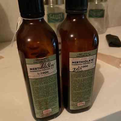 Merthiolate Antiseptic Bottles