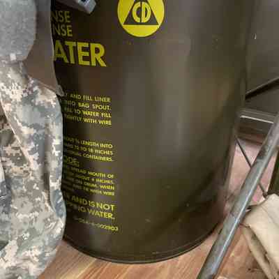 Drinking Water Drum
