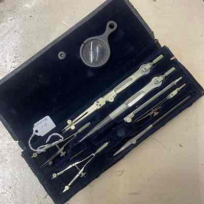 Case of Drafting Pens
