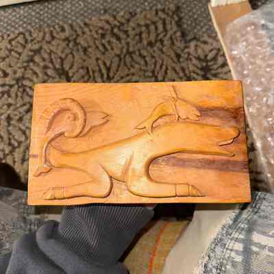 Carved story block