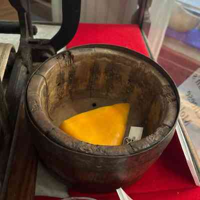 Wooden Cheese Mold