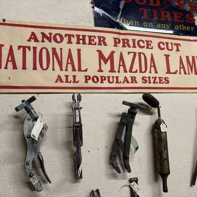 National Mazda Lamps Sign