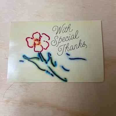 Thank You Card