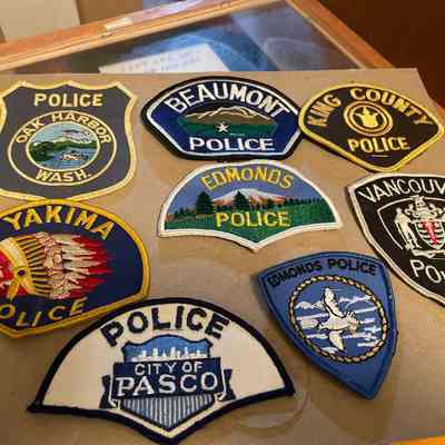 Eight Police Patches