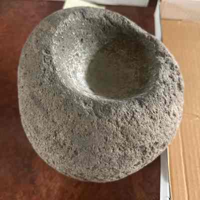 Large mortar stone